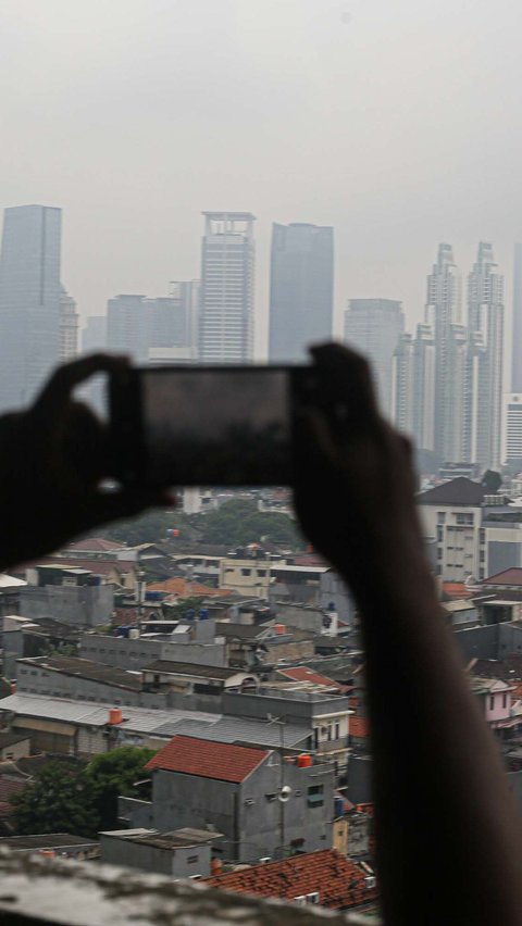 Kualitas Udara Jakarta Pagi Ini Masih Tidak Sehat, Terburuk Kesembilan di Dunia<br>