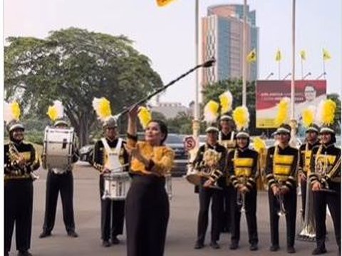 Aksi Istri Menko Airlangga Jadi Mayorete