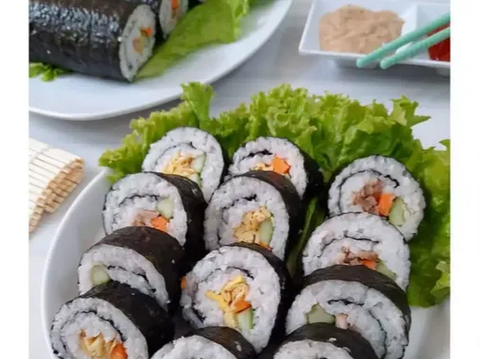 3. Resep Sushi Ala Rumahan<br>