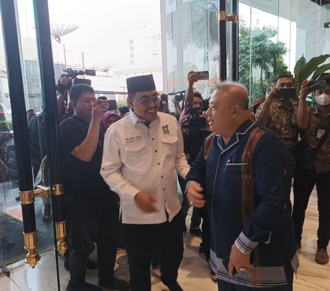 Kompak, Waketum PKB Tiba di NasDem Tower: Kita Jelas, Tetap 11-12