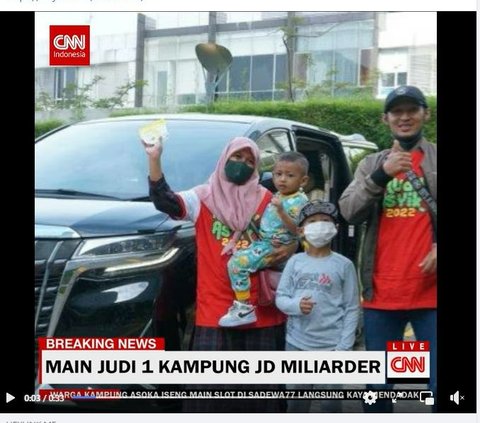 Heboh Satu Kampung Mendadak Kaya Karena Judi Online, Begini Faktanya