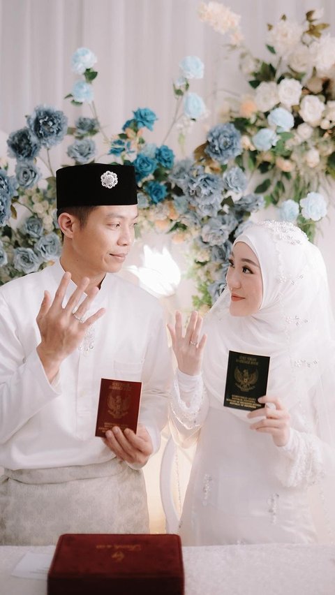 Portrait of Sweet Moments Larissa Chou and Ikram After Officially Married