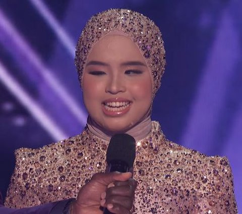 Portrait of Putri Ariani's Appearance at AGT 2023 that Amazed Simon Cowell