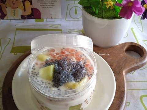 Resep Es Melon Sago Lidah Buaya