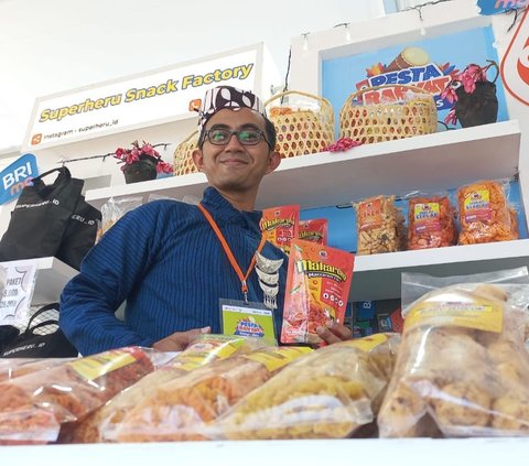 UMKM di Acara PRS Sukses Jadi Produsen Snack Setelah Mendapat Modal & Inkubasi Bisnis dari BRI