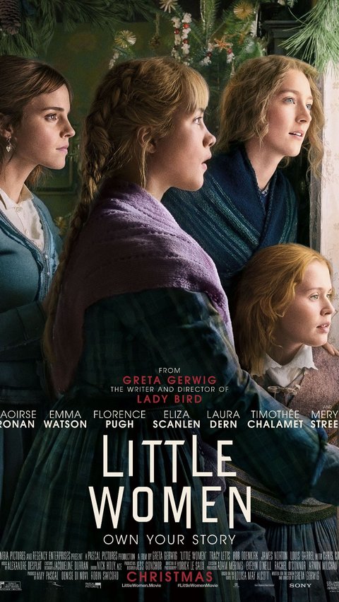 Tanggal/Tahun Rilis: 7 Desember 2019<br>Genre: Coming of Age Period Drama Film<br>Produksi: Columbia Pictures, Regency Enterprises, Pascal Pictures<br>Sutradara: Greta Gerwig<br>Pemeran: Saoirse Ronan, Emma Watson, Florence Pugh, Timothée Chalamet