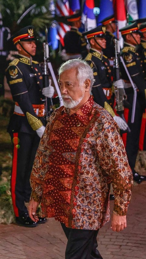Perdana Menteri Timor Leste, Xanana Gusmao.