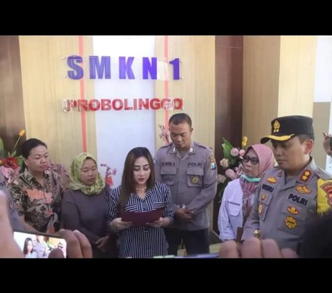 Dikawal Propam Polres Probolinggo, Luluk Istri Polisi Mediasai dengan Siswi Magang yang Dimaki