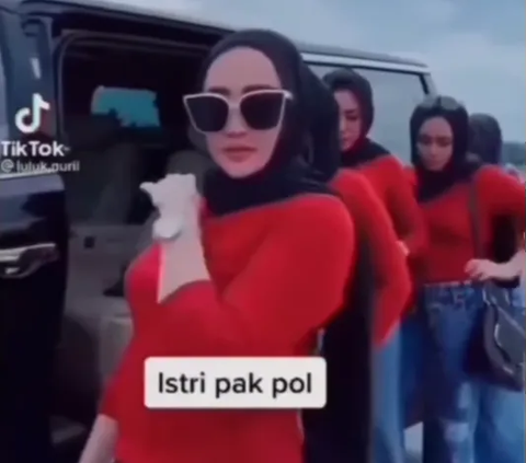 Unveiling Luluk's Digital Trail, TikTok Celebrity Bripka Nuril's Wife, Vacation Guarded by Official Escort