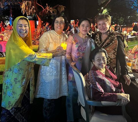 Tawa Yenny Wahid Bareng Puan dan Megawati di Tengah Wacana Cawapres Prabowo