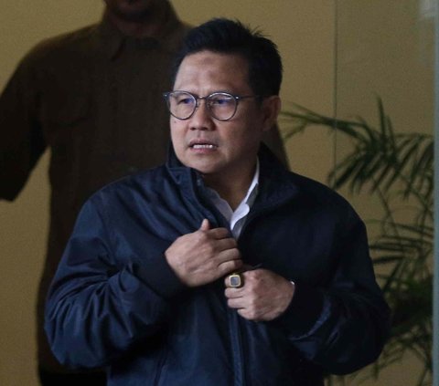 FOTO: Ekspresi Cak Imin Usai 5 Jam Diperiksa KPK sebagai Saksi Kasus Korupsi Kemenakertrans