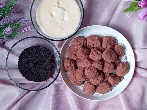 Resep Mochi Bites Saus Cokelat