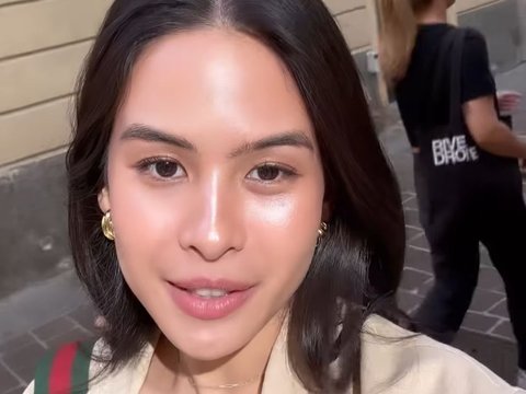 10 Potret Cantik Maudy Ayunda di Italia, Romantis Bareng Suami Jesse Choi