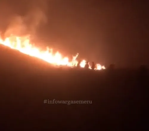 Bukit Teletubbies Bromo on Fire Due to Prewedding Flare, This is the Fate of the Bride and Groom