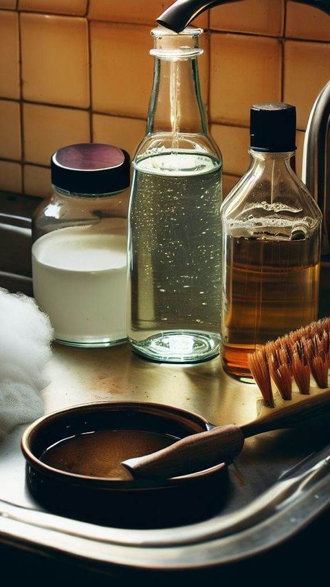 Bersihkan Saluran Air Tempat Cuci Piring yang Kotor Membandel Cuma dengan Bahan Dapur!