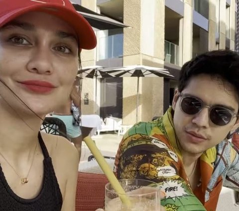 Momen Romantis Luna Maya dan Maxime Bouttier Liburan ke Maroko, Makan Sepiring Berdua Sambil Suap-suapan