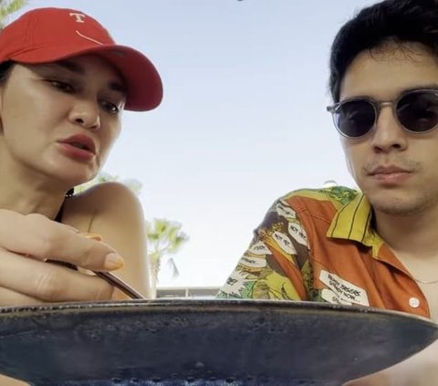 Momen Romantis Luna Maya dan Maxime Bouttier Liburan ke Maroko, Makan Sepiring Berdua Sambil Suap-suapan