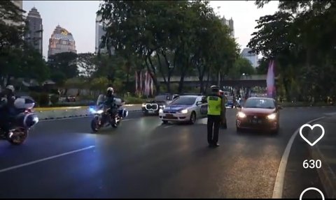 Patwal Polisi Terobos Iring-iringan KTT ASEAN Ternyata Mau Amankan Jalan Jokowi, ini Penjelasan Dirlantas Polda Metro