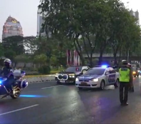 Ini Sosok Polisi yang Hentikan Mobil Patroli Polisi yang Terobos Delegasi dari Laos di Sudirman