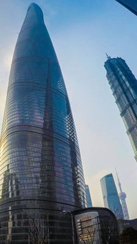 Mewah dan Gagah, ini Penampakan Shanghai Tower Gedung Pencakar Langit Tertinggi di Dunia Tahan Gempa dan Badai