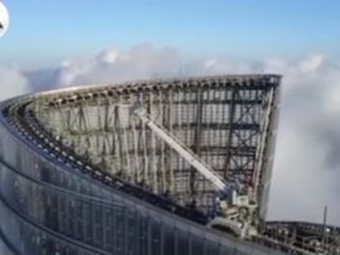 Mewah dan Gagah, ini Penampakan Shanghai Tower Gedung Pencakar Langit Tertinggi di Dunia Tahan Gempa dan Badai