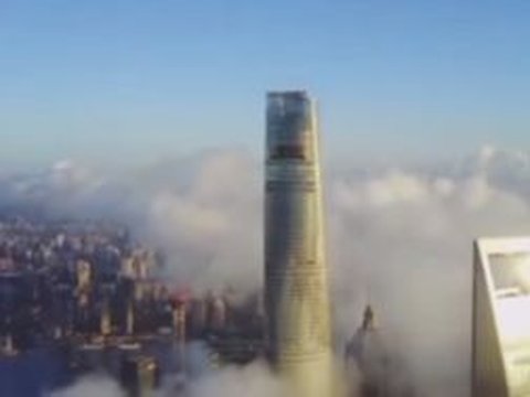 Mewah dan Gagah, ini Penampakan Shanghai Tower Gedung Pencakar Langit Tertinggi di Dunia Tahan Gempa dan Badai