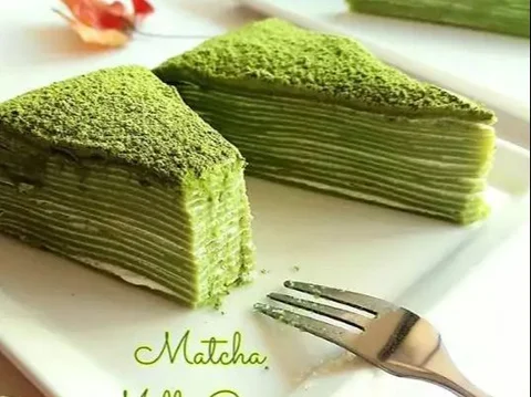 5. Matcha Mille Crepes