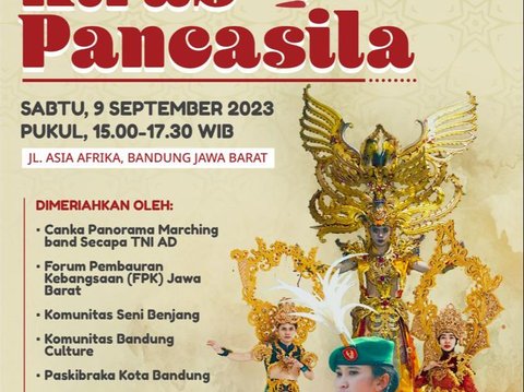 Besok, BPIP Gelar Penganugerahan Ikon Prestasi & Kirab Pancasila di Bandung