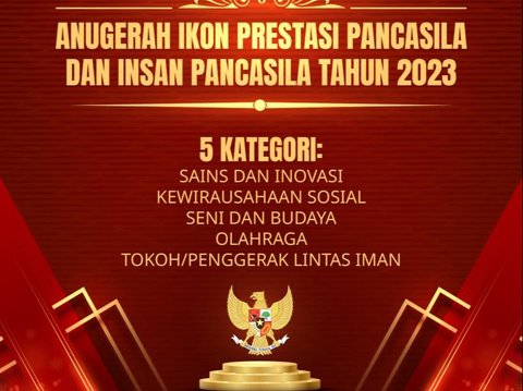 Besok, BPIP Gelar Penganugerahan Ikon Prestasi & Kirab Pancasila di Bandung