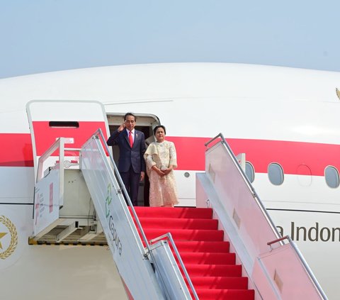 Kompak, Tiga Jenderal Antar Presiden Jokowi Terbang ke India