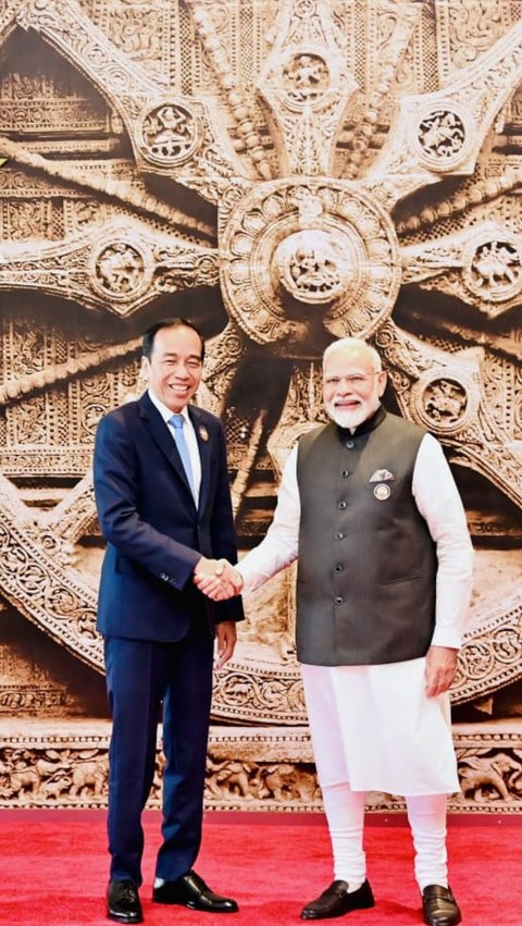 Hadiri KTT G20 India, Jokowi Disambut Langsung PM Narendra Modi