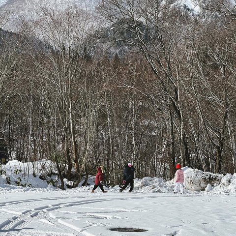 Potret Kompak Natasha Rizky dan Desta Bersama Anak-anak Liburan di Jepang, Asyik Banget Main Salju