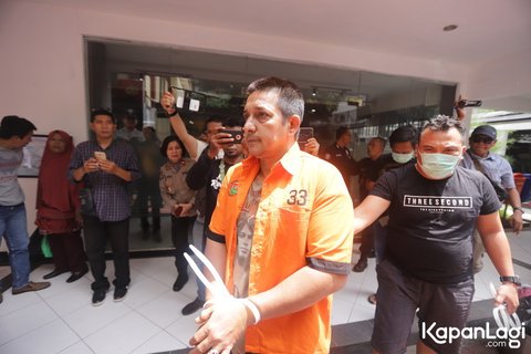 Potret Ibra Azhari Kembali Ditangkap Polisi Ke-5 Kalinya, Positif Metafetamin dan Amfetamin