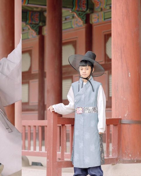 Good Looking Semua, Potret Hesti Purwadinata Liburan di Korea Selatan, Vibes ala Keluarga Kerajaan saat Pakai Hanbok
