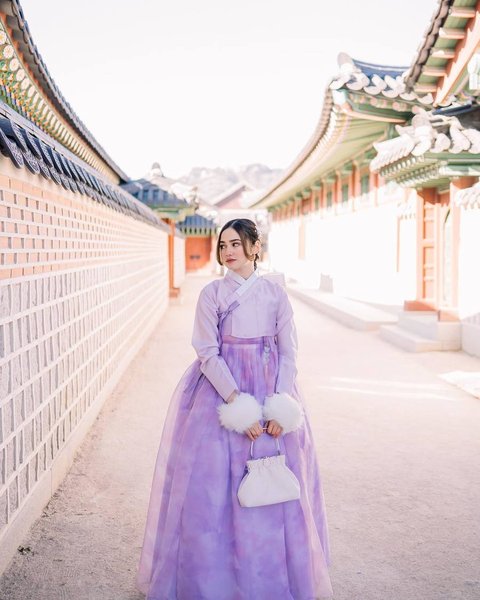 Liburan di Korea Selatan, ini Deretan Foto Cantik Syifa Hadju Pakai Hanbok Bak Bidadari