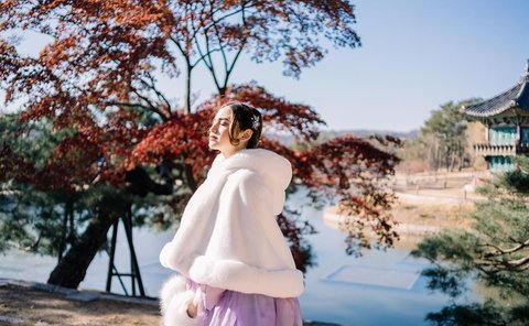 Liburan di Korea Selatan, ini Deretan Foto Cantik Syifa Hadju Pakai Hanbok Bak Bidadari