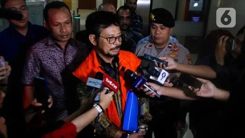 FOTO: Ekspresi Syahrul Yasin Limpo Diperiksa 12 Jam di Bareskrim Terkait Kasus Dugaan Pemerasan Firli Bahuri