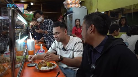 Portrait of 10 `Sultan` Artists Eating at Warteg, Raffi Ahmad is Teased: Try Asking His Wife if She Wants to Come?