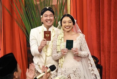 Potret Cantik Nadia Soekarno Anak Soraya Haque di Hari Pernikahannya, Suaminya Diplomat Muda Ganteng
