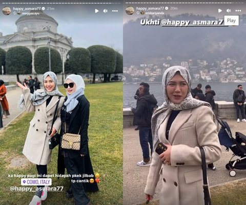 Potret Happy Asmara Liburan di Italia Bareng Deretan Artis Ternama, Penampilannya Buat Terpesona
