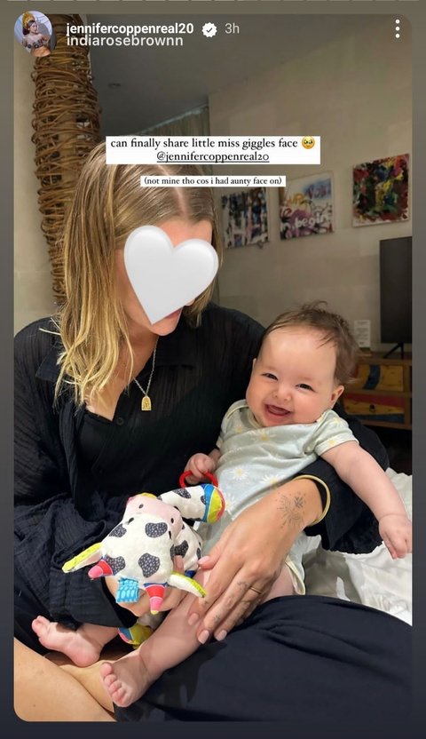 Cantik & Bule Banget, Potret Baby Kamari Anak Jenniffer Coppen yang Akhirnya Terungkap - Sempat Disembunyikan Buat Penasaran