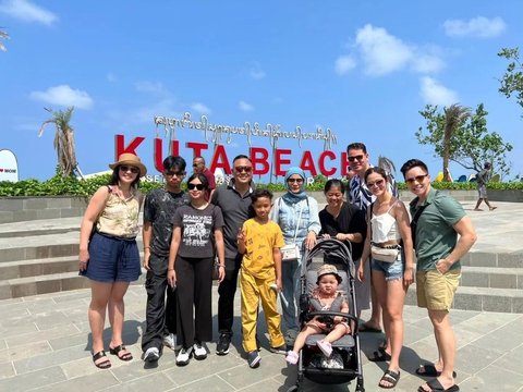Momen Keseruan Gracia Indri dan Gisela Cindy Serta Keluarga Liburan di Bali, Kompak Banget!