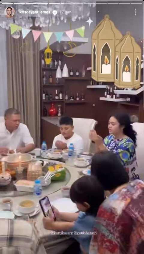 Potret Penuh Kehangatan Kris Dayanti Jalani Ramadan Hari Pertama Bareng Keluarga Besar, Yuni Shara Ramai Disorot