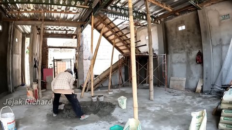 Potret Rumah Gilga Sahid Calon Suami Happy Asmara di Madiun, Kini Masih Dalam Tahap Renovasi