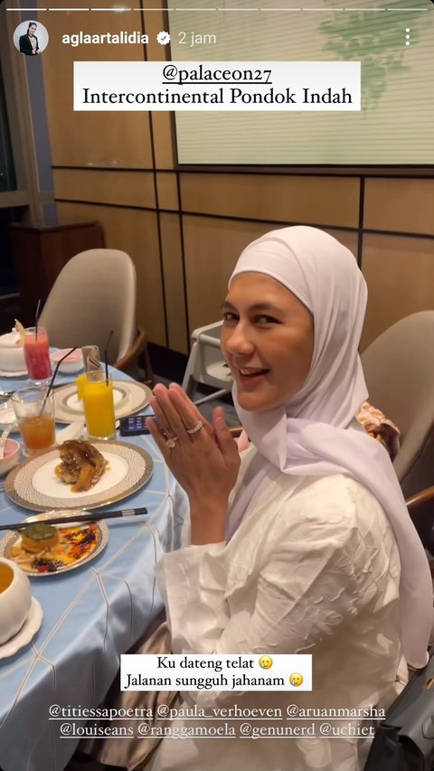 Makin Cantik dan Anggun, Potret Paula Verhoeven yang Bikin Pangling Usai Sering Berhijab Setelah Pulang Umrah