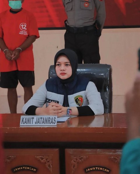 Potret Cantik Polwan Termuda Akpol 2021, Ipda Febryanti Mulyadi yang Kini Jadi Kanit Jatanras Polres Klaten