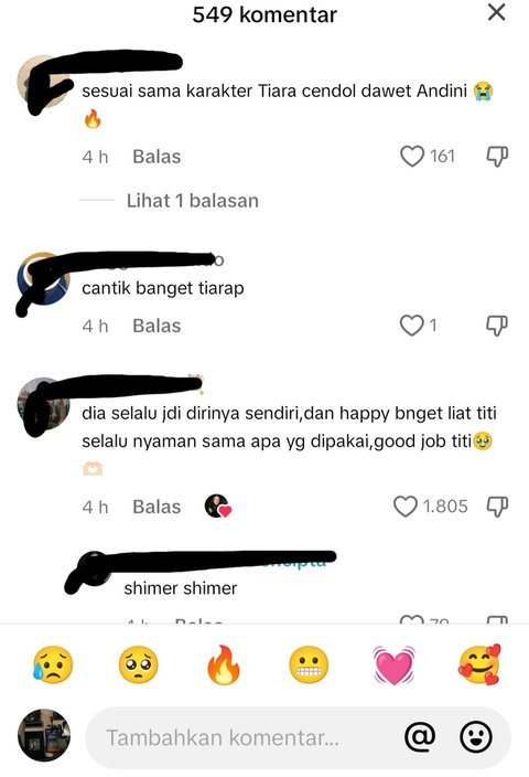 Tiara Tetap Terlihat Cantik Sekali