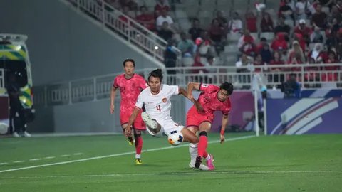 FOTO: Aksi Memukau Timnas Indonesia U-23 Kalahkan Korea Selatan, Cetak Sejarah Lolos Semifinal Piala Asia U-23