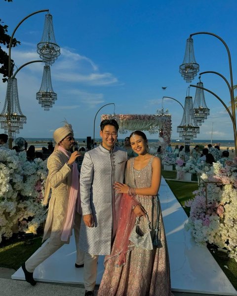 Potret Cantik Maudy Ayunda saat Hadir di Acara Pernikahan Bertema Bollywood Bikin Pangling, Tampil Bak Wanita India
