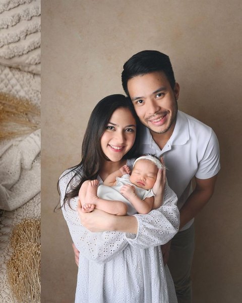 Menggemaskan dan Cantik Mirip Sang Mama, Foto-foto Kyarra Putri Jessica Mila Jalani Newborn Photoshoot